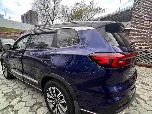 2019 Chery Tiggo 8 I, синий, 2150000 рублей - вид 3