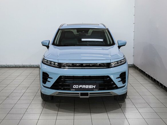 2022 Exeed LX I Рестайлинг, синий - вид 2