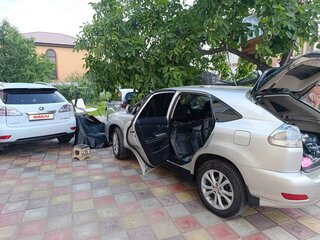 2005 Toyota Harrier II (XU30), серебристый, 1051000 рублей, вид 1