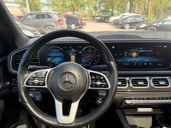 2020 Mercedes-Benz GLS 400 d II (X167), синий, 7250000 рублей - вид 6
