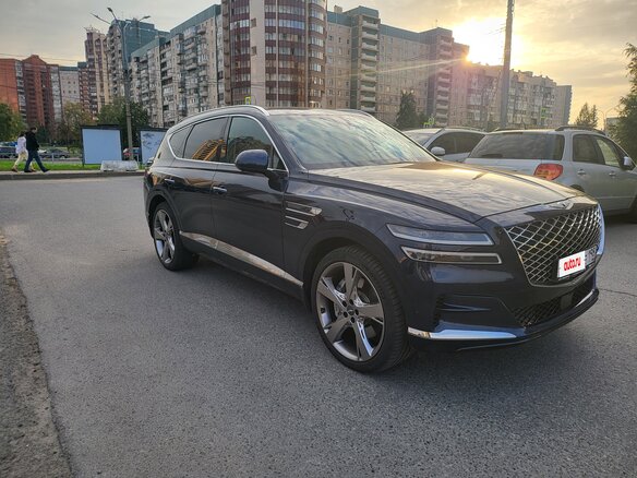2022 Genesis GV80 I, синий, 10000000 рублей - вид 1