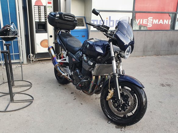 2007 Suzuki GSX 1400, синий - вид 19