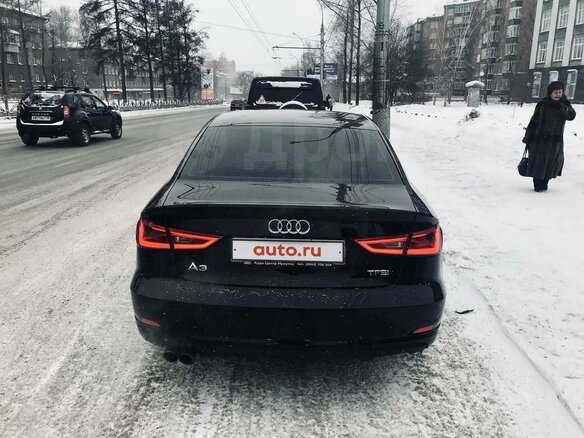 2015 Audi A3 III (8V), чёрный, 2300000 рублей - вид 1
