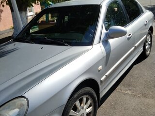 2006 Hyundai Sonata ТагАЗ IV (EF) Рестайлинг, серебристый, 550000 рублей, вид 2