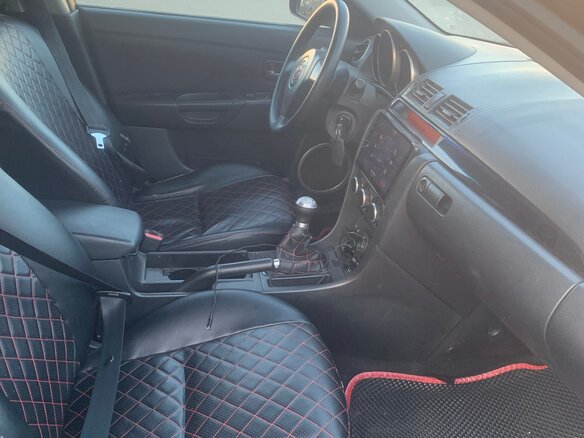 2007 Mazda 3 I (BK) Рестайлинг, чёрный, 570000 рублей - вид 5