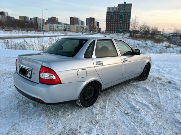 2011 Lada (ВАЗ) Priora I, серебристый, 299000 рублей - вид 4