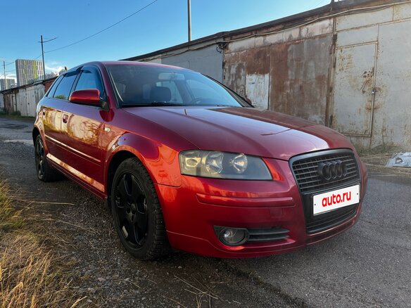 2007 Audi A3 II (8P) Рестайлинг 1, красный, 550000 рублей - вид 9