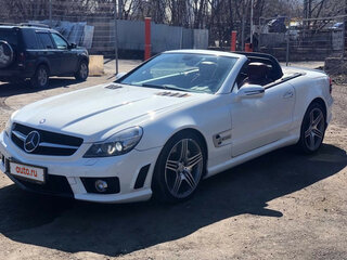 2008 Mercedes-Benz SL-Класс AMG 63 AMG II (R230) Рестайлинг 2, белый, 6000000 рублей, вид 4