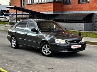 2005 Hyundai Accent ТагАЗ II, серый, 520000 рублей, вид 5