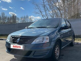 2010 Renault Logan I Рестайлинг, синий, 629000 рублей, вид 1