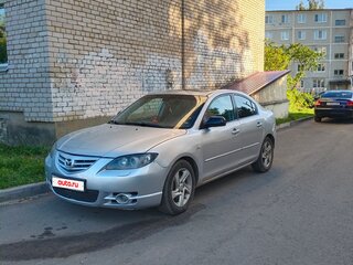 2006 Mazda 3 I (BK) Рестайлинг, белый, 385000 рублей, вид 1