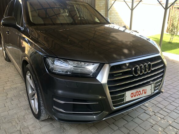 2019 Audi Q7 II (4M), серый, 5695000 рублей - вид 6