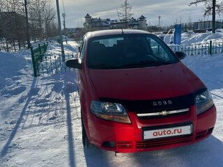 2007 Chevrolet Aveo I, красный, 370000 рублей, вид 1
