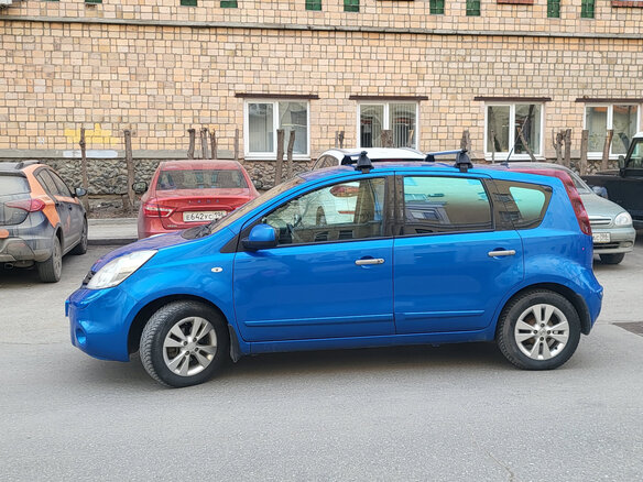 2011 Nissan Note I Рестайлинг, синий, 680000 рублей - вид 6