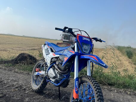2024 Motoland Enduro 300, синий, 200000 рублей, вид 1