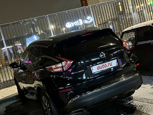 2017 Nissan Murano III (Z52), чёрный, 1750000 рублей - вид 4