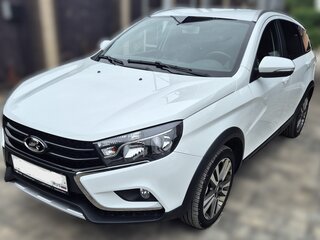 2022 Lada (ВАЗ) Vesta SW Cross I, белый, 1550000 рублей, вид 1