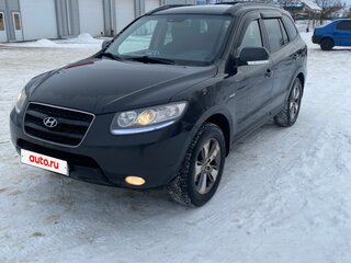 2008 Hyundai Santa Fe II, чёрный, 950000 рублей, вид 1