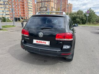 2003 Volkswagen Touareg I, чёрный, 625000 рублей, вид 4