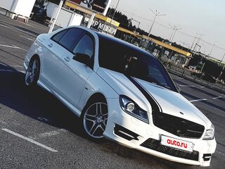 2012 Mercedes-Benz C-Класс 180 BlueEFFICIENCY III (W204) Рестайлинг, белый, 1220000 рублей, вид 1