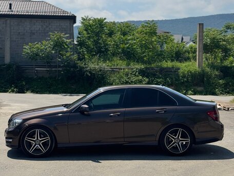 2012 Mercedes-Benz C-Класс 180 III (W204) Рестайлинг, коричневый, 1170000 рублей, вид 4