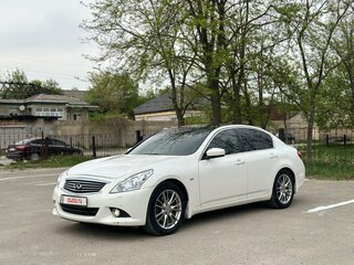 2013 Infiniti G25 IV, белый, 1650000 рублей, вид 1