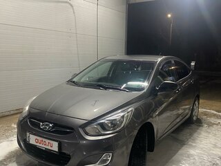 2013 Hyundai Solaris I, чёрный, 1150000 рублей, вид 1