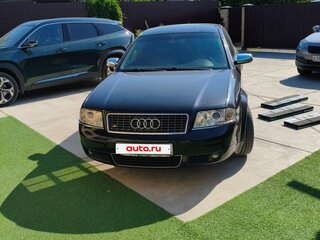 2002 Audi A6 II (C5) Рестайлинг, чёрный, 800000 рублей, вид 1