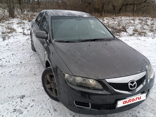 2007 Mazda 6 I (GG) Рестайлинг, серый, 420000 рублей, вид 3