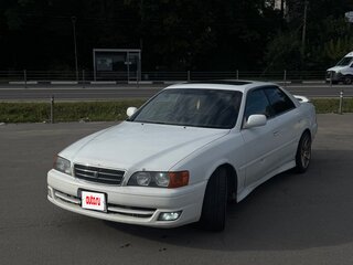 2001 Toyota Chaser VI (X100) Рестайлинг, белый, 1300000 рублей, вид 2