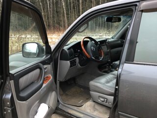 2007 Toyota Land Cruiser 100 Series Рестайлинг 2, серый, 2550000 рублей, вид 2