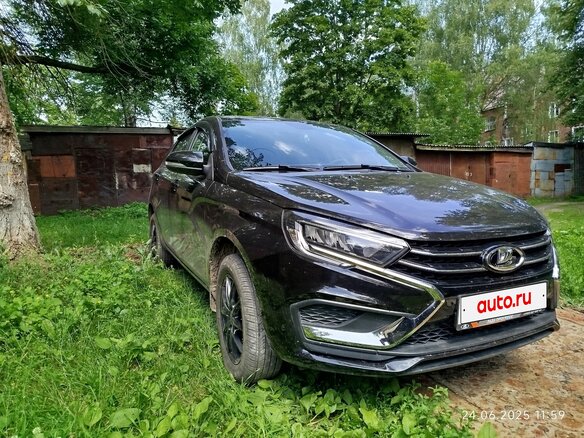 2024 Lada (ВАЗ) Vesta I Рестайлинг (NG), чёрный, 1450000 рублей