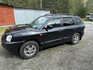 2008 Hyundai Santa Fe Classic Classic, чёрный, 650000 рублей, вид 4