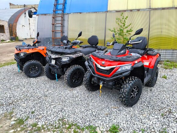 2026 CFMoto CFORCE 450 L, оранжевый, 600000 рублей - вид 1