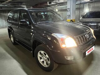 2008 Toyota Land Cruiser Prado 5-speed 120 Series Рестайлинг, чёрный, 3300000 рублей, вид 2