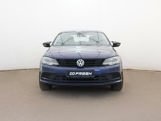 2015 Volkswagen Jetta VI Рестайлинг, синий, 1259000 рублей, вид 1