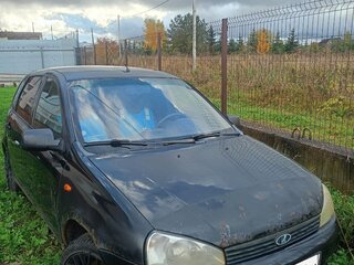 2012 Lada (ВАЗ) Kalina I, чёрный, 250000 рублей, вид 1