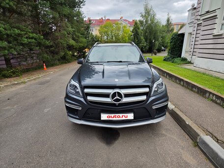2014 Mercedes-Benz GL-Класс 350 II (X166), серый, вид 1