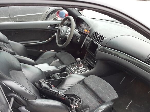 2002 BMW M3 III (E46), красный - вид 21
