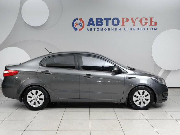 2012 Kia Rio 5-speed III, серый - вид 4
