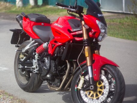 2013 Stels 600 Benelli, красный, 440000 рублей, вид 4