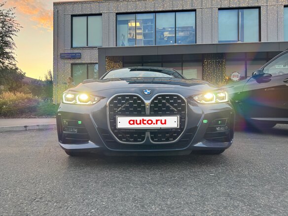 2020 BMW 4 серии 420d xDrive G22, G23, G26, синий - вид 5