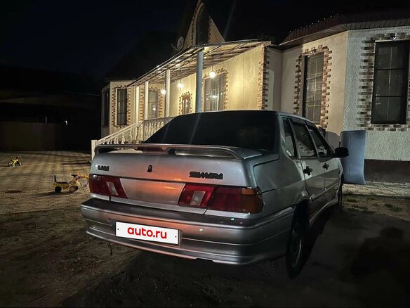 2009 Lada (ВАЗ) 2115, серебристый, 190000 рублей - вид 8