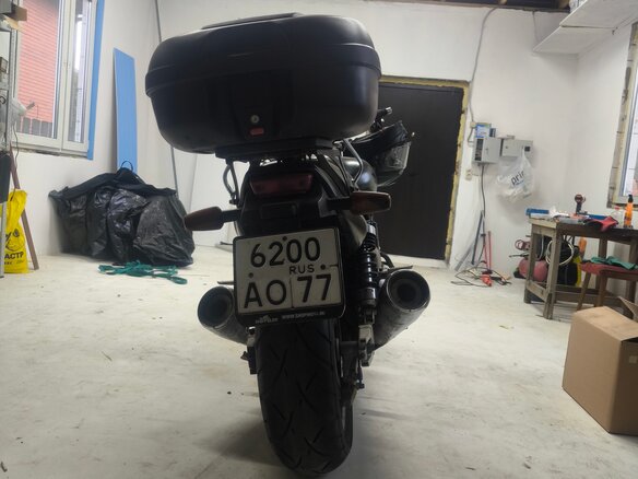 1998 Honda X4, чёрный, 450000 рублей - вид 4