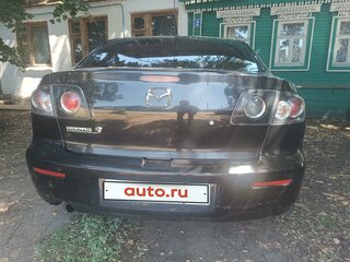2008 Mazda 3 I (BK) Рестайлинг, чёрный, 649999 рублей, вид 2