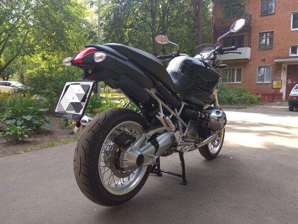 2012 BMW R 1200 R, чёрный - вид 5