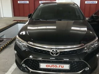 2017 Toyota Camry VII (XV50) Рестайлинг 2, чёрный, 2700000 рублей, вид 1