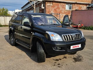 2008 Toyota Land Cruiser Prado 5-speed 120 Series Рестайлинг, чёрный, 1750000 рублей, вид 3