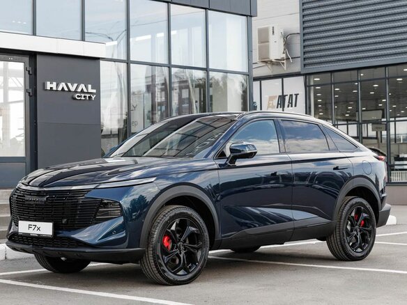 2026 Haval F7x II, синий - вид 2