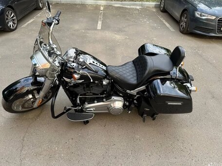 2020 Harley-Davidson Fat Boy, чёрный, 2090000 рублей, вид 5